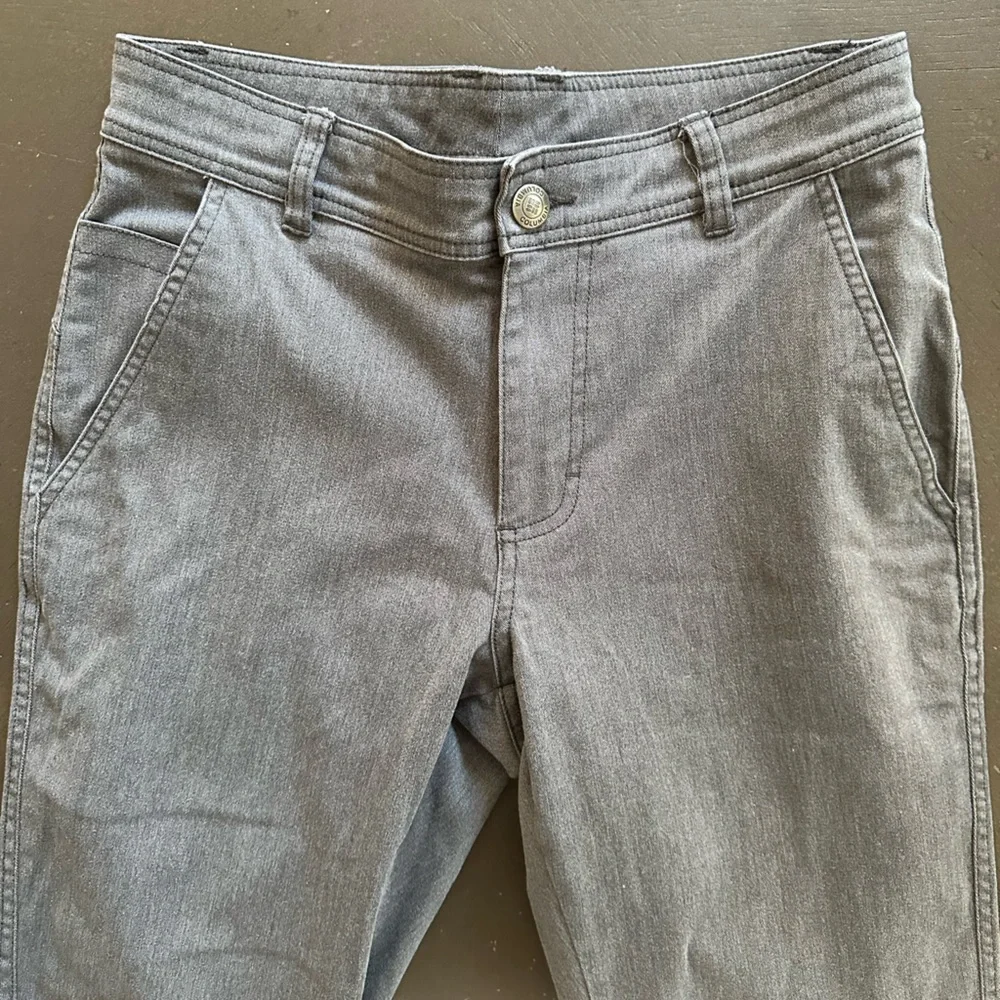 Columbia Women’s Gray Straight Leg Pants Denim Jeans Trousers Size 10 Tall 32…